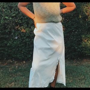 Vintage ankle length skirt